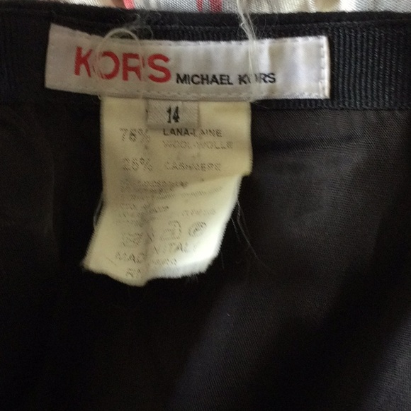 KORS by Michael Kors Wool and cashmere miniskirt - Picture 2 of 2